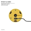 SIGOR LED-Akku-Tischleuchte NUDROP, IP54, 29cm, 2.2W 2200/2700K (FlexMood) 170lm, Easy-Connect, dimmbar, sonnengelb