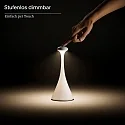 SIGOR battery table lamp NUDROP MINI CCT Switch, with touch dimmer IP54, dune beige dimmable
