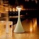 SIGOR battery table lamp NUDROP MINI CCT Switch, with touch dimmer IP54, sage green dimmable