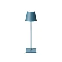 battery table lamp NUINDIE USB-C up / down, with USB connection, CCT Switch, with touch dimmer IP54, dolphin blue dimmable