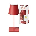 SIGOR battery table lamp NUINDIE MINI USB-C up / down, with USB connection, CCT Switch, with touch dimmer IP54, fire red dimmable