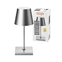 SIGOR battery table lamp NUINDIE MINI USB-C up / down, with USB connection, CCT Switch, with touch dimmer IP54