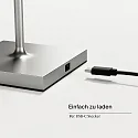 SIGOR battery table lamp NUINDIE MINI USB-C up / down, with USB connection, CCT Switch, with touch dimmer IP54