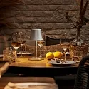SIGOR battery table lamp NUINDIE MINI USB-C up / down, with USB connection, CCT Switch, with touch dimmer IP54