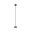 LED-Akku-Stehleuchte NUINDIE USB-C, IP54, 120cm, 2.2W 2200K/2700K (FlexMood), mit Touch-Dimmer + USB-C, tannengrün