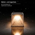 SIGOR LED-Akku-Tischleuchte NUTALIS, IP54, 2.8W 2200/2700K (FlexMood) 130lm, Easy-Connect, dimmbar, graphitgrau