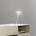 SIGOR LED Akku-Tischleuchte MAHINA USB-C-L, IP20, 35.5cm, 2.2W 2200K/2700K (FlexMood) 168/181lm, dimmbar, weiß