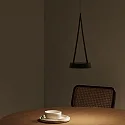 SIGOR LED Akku-Pendelleuchte MAHINA USB-C-L, IP20, Ø 17cm, 2.2W 2200K/2700K (FlexMood) 168/181lm, dimmbar, schwarz