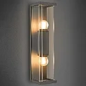 SIGOR Außenwandleuchte NULATERN MINI DOUBLE, 2x E27, IP54, anthrazit