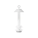 battery table lamp NUDIDEROT with hook, CCT Switch, with touch dimmer IP54, snow white dimmable