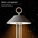 Outdoor LED Akku-Tischleuchte NUDIDEROT, IP54, 2.2W 2200/2700K (Flex-Mood), mit Touch-Dimmer + Easy-Connect, kupferfarben