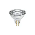 LED Pin socket Reflector lamp LUXAR GLAS  DIM, 12V, Ø 5cm / L 4.4cm, GU5.3, 5.5W 2700K 345lm 36°, dimmable