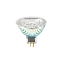 LED lamp GENIUS 97, 6,5W, GU5,3, 370lm, 2700K, 36°, dimmable, white