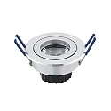 LED Downlight Modul ARGNET, 5W, 365lm, 2800-2000K, 36°, dimmbar, Alu gebürstet