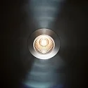 SIGOR LED Möbel-Einbau-Downlight DILED 60, IP20, Ø 6.7cm, 5W 3000K 330lm 36°, CRi 95, dimmbar starr, stahl