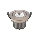 LED Einbau-Downlight DILED 68, IP20, Ø 8.5cm, 10W 4000K 730lm 36°, dimmbar, schwenkbar, stahl
