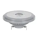 LED Reflektorlampe LUXAR AR111, 12V, Ø 11.1cm / L 5.5cm, G53, 7.4W 2700K 450lm 40°, CRI>90, dimmbar