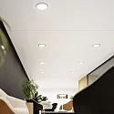 SIGOR Magnetischer Dekoring für LED Downlight FLED, Ø 33cm, chrom