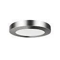 Magnetischer Dekoring für LED Downlight FLED, Ø 17cm, nickel