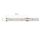 SIGOR LED Streifen CSP, 5m, 10W/m, 320 LED/m, 2700K, 970lm/m, Ra90, 24V, IP20