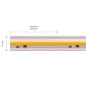 SIGOR 14W/m Hochvolt COB LED-Streifen 2700K 50m 144LED/m IP65 230V 860lm/m RA90