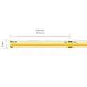 SIGOR LED Strip COB LED, 11W/m, 3000K, 5m, 512 LED/m, IP20, 24V, 1080lm, Ra90, COB LED-Streifen