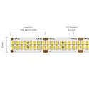 SIGOR LED Strip PRO LED, 40W/m, 4000K, 5m, 480 LED/m, IP20, 24V, 5308lm, Ra90