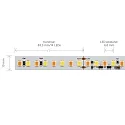 SIGOR 10W/m DTW LED-Streifen 3000-1800K 5m 168LED/m IP20 24V 1104lm Ra90, Dim-To-Warm LED-Lichtstreifen