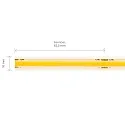 SIGOR LED Strip COB LED, 11W/m, 2700K, 5m, 512 LED/m, IP67, 24V, 1080lm, Ra90, IP65 - IP68 LED Lichtstreifen
