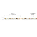 SIGOR 9W/m EXPERT SLIM LED-Streifen 2700K 5m 182LED/m IP20 24V 870lm Ra90, extraschmaler LED-Streifen (4 mm)