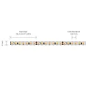 SIGOR 12W/m EXPERT SLIM LED-Streifen 3000K 5m 266LED/m IP20 24V 1150lm Ra90, extraschmaler LED-Streifen (4 mm)