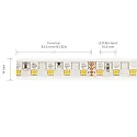 SIGOR LED Strip RGB/W, 24W/m, RGB/2700K, 5m, 192 LED/m, IP67, 24V, 1155lm, Ra90