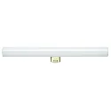 LED Linienlampe LUXAR 1-Sockel 827, 230V, Ø 3cm / L 30cm, S14d, 7W 2700K 500lm 270°, nicht dimmbar, opal