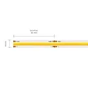 SIGOR LED Streifen R2R COB, 5m, 10W/m, 480 LED/m, 3000K, 950lm/m, Ra90, 24V, IP20