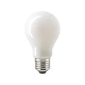 LED Filamentlampe NORMAL A60, 230V, Ø 6cm / L 10.4cm, E27, 8.5W 2700K 1055lm 300°, dimmbar, opal schattenfrei
