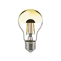 LED Kopfspiegellampe NORMALE, 7W, E27, 680lm, 2700K, dimmbar, gold