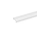 Cover for Recessed profile 12 / Surface profile 12 / Surface profile FLAT 12 / Wall recessed profile 14, flush, length 100cm