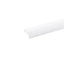 Cover for Surface profile 15, flush, length 200cm, opal