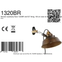 Mexlite Wandleuchte 1-fl. 