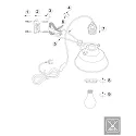 Mexlite Wandleuchte 1-fl. 