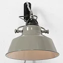 Mexlite wall luminaire NOVÉ rotatable, tiltable E27 IP20, green, black dimmable