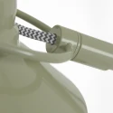 Mexlite Stehleuchte NOVÉ, E27, mit Gelenkarm + Fussschalter, grün