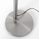 Mexlite LED Stehleuchte SYNNA, 5-flammig, drehbare Köpfe, 5x 4.5W 2700K 500lm, mit Schnurdimmer, stahl gebürstet