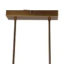Steinhauer LED Pendelleuchte ZELENA, Up/Down, 122cm, 17+8W 2200-4000K (CCT) 1680+840lm, CRi >90, mit Touch-Dimmer, bronze gebürstet