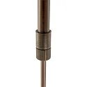 Steinhauer LED Pendelleuchte ZELENA, Up/Down, 122cm, 17+8W 2200-4000K (CCT) 1680+840lm, CRi >90, mit Touch-Dimmer, bronze gebürstet