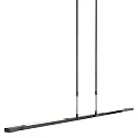 Steinhauer Steinhauer Pendant luminaire ZELENA LED, 3 flames, silver