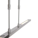 LED Pendelleuchte ZELENA, Up/Down, 122cm, 17+8W 2200-4000K (CCT) 1680+840lm, CRi >90, mit Touch-Dimmer, bronze gebürstet