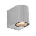 Außenwandleuchte LOGAN, IP44, Down, Rund, inkl. GU10 LED 4W 2700K 345lm (schaltbar)