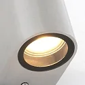 Außenwandleuchte LOGAN, IP44, Down, Rund, inkl. GU10 LED 4W 2700K 345lm (schaltbar)