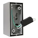 Außenwandleuchte LOGAN, IP44, Up/Down, Eckig, inkl. 2x GU10 LED 4W 2700K 345lm (schaltbar)